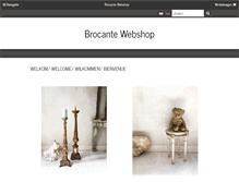 Tablet Screenshot of brocantewebshop.nl